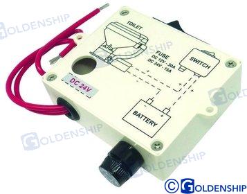 Interruptor para inodoro 24V.