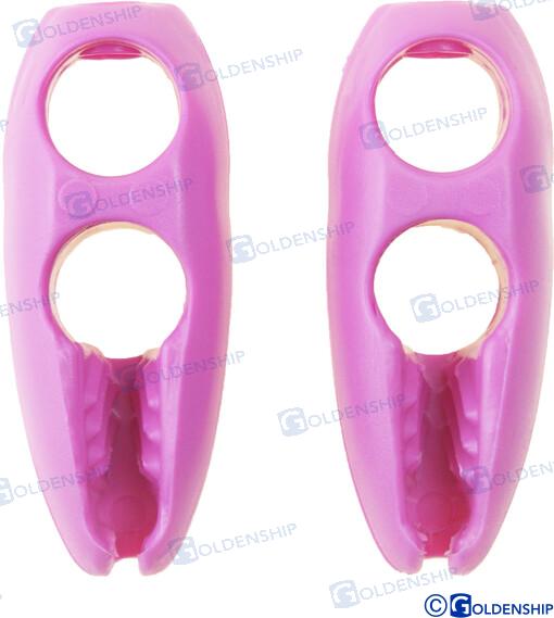 Pack (2) terminal oliva 5MM.
