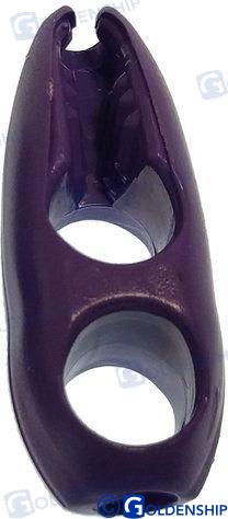 Pack (2) terminal oliva 6MM.