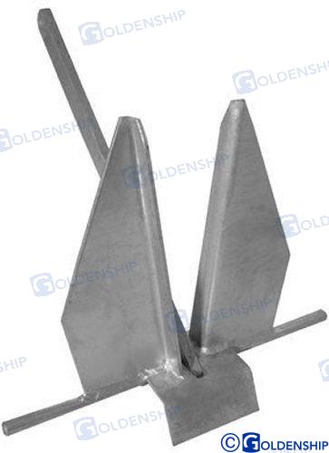 Ancla 8 kg.tipo danforth galvanizada