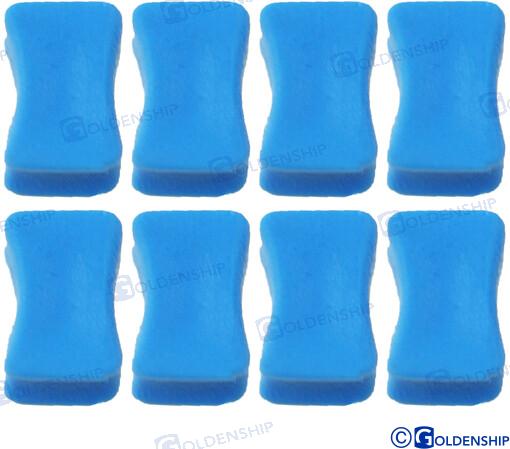 Marcador para cadena 10MM.AZUL