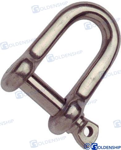 Grillete recto 12MM.INOX.