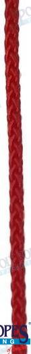 Bobina 2MM x 50 mtr rojo poliester
