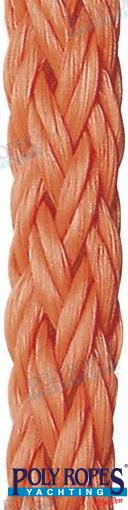 Cabo flotante 8MM.POLIETILENO naranja