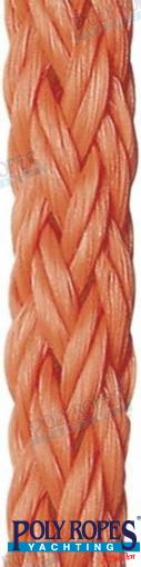 Cabo flotante 6MM.POLIETILENO naranja