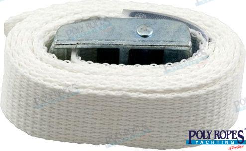 Cincha 25MM.x1,00 mtr.blanca