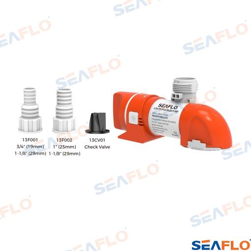 Bomba achique autom.12v.1100gph.s14a SEAFLO