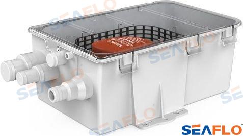 Caja ducha c/bomba automat.12v.750gph.seaflo
