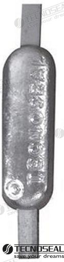 Anodo tipo pez 5KG.SOLDAR/FIJAR tecnoseal