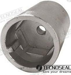 Anodo radice hexagonal eje 30MM.