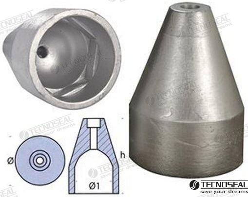 Anodo ogive orvea 65MM.x101MM.