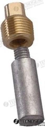 Anodo con tapon refrige.volvo 1/2"x7/16"