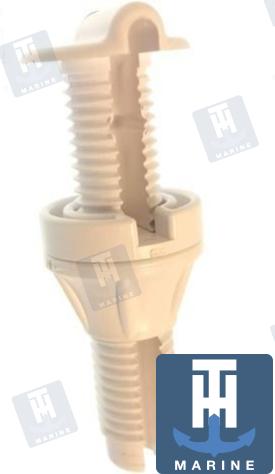 Pasacables 90º -blanco-