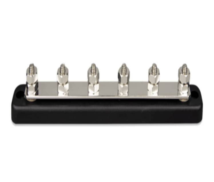 Busbar Victron 150 A, 6 pôles, avec couvercle