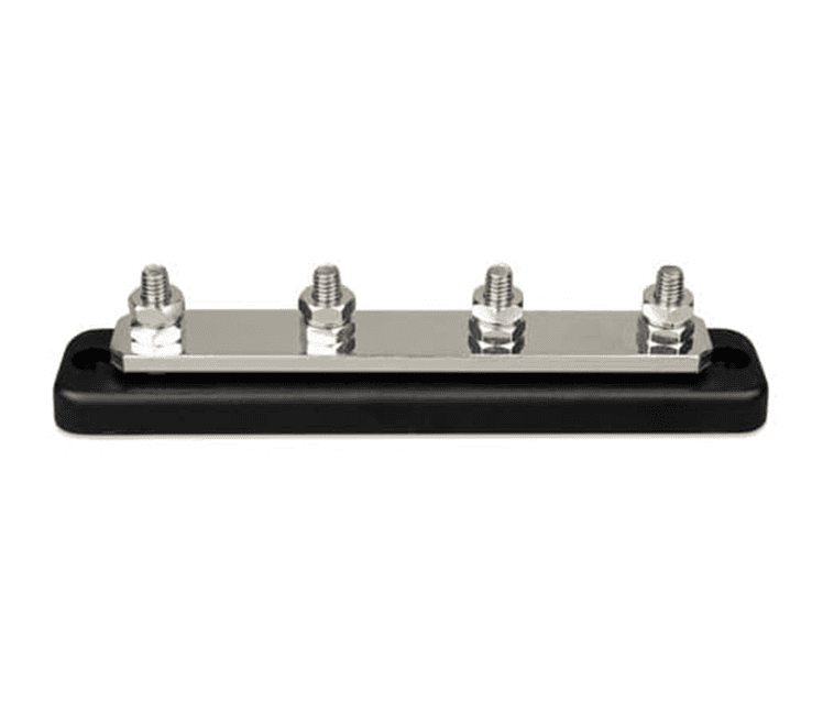 Busbar Victron 600 A, 4 pôles, avec couvercle