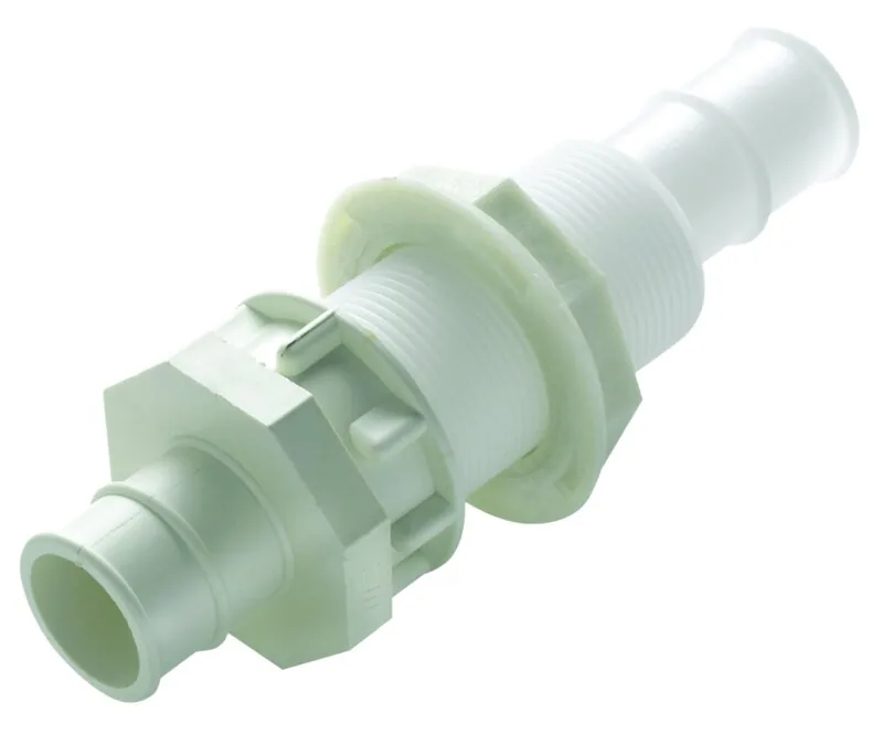Pasamuros para conectar tubo 19 mm.