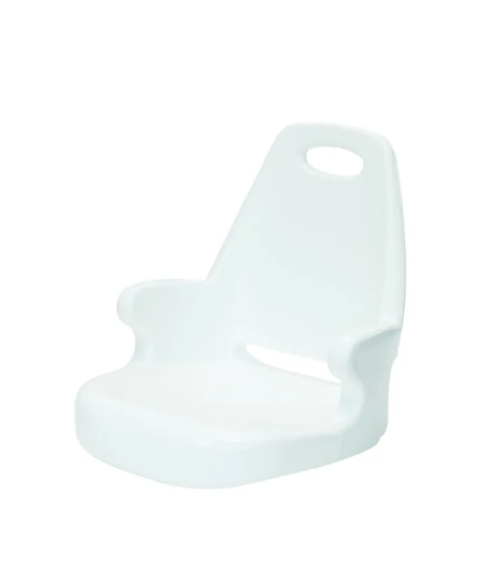Asiento captain sin cojines/sin pie -blanco-