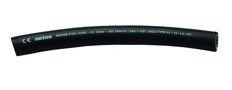 Tubo combustible marino VETUS 8 mm resistente al fuego