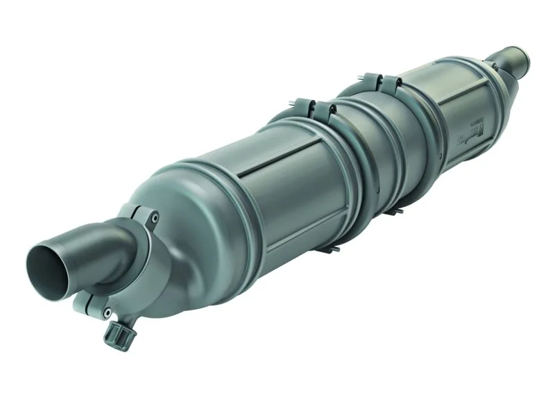 Colector/silencioso nlp350 50 mm, 5 litros