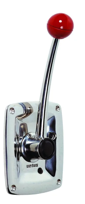 Mando 1 palanca/caja A/INOX.316 -lateral-