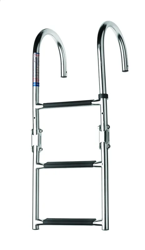 Escalera plegable A/INOX.316 3 peld.685 mm.*