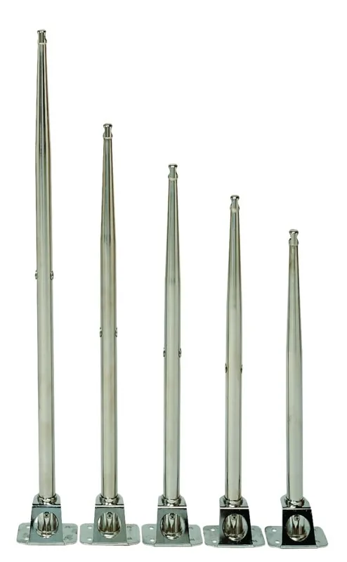 Base candelero A/INOX.AISI 316 -INCLINADA 6¦-