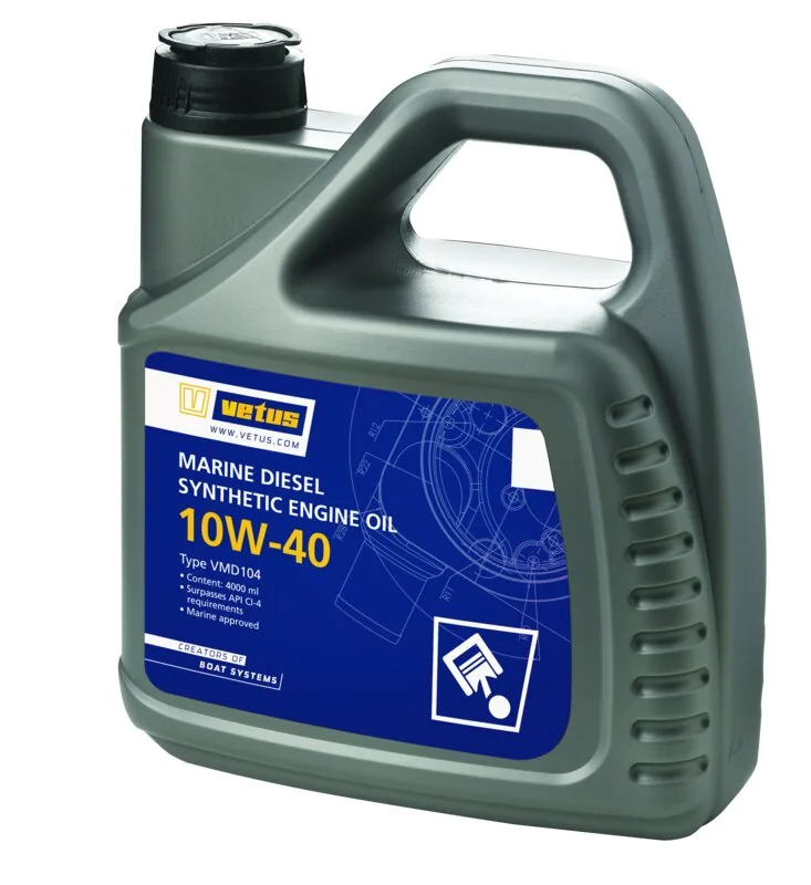Aceite sintetico motor diesel sae 10 W-40 1 L.
