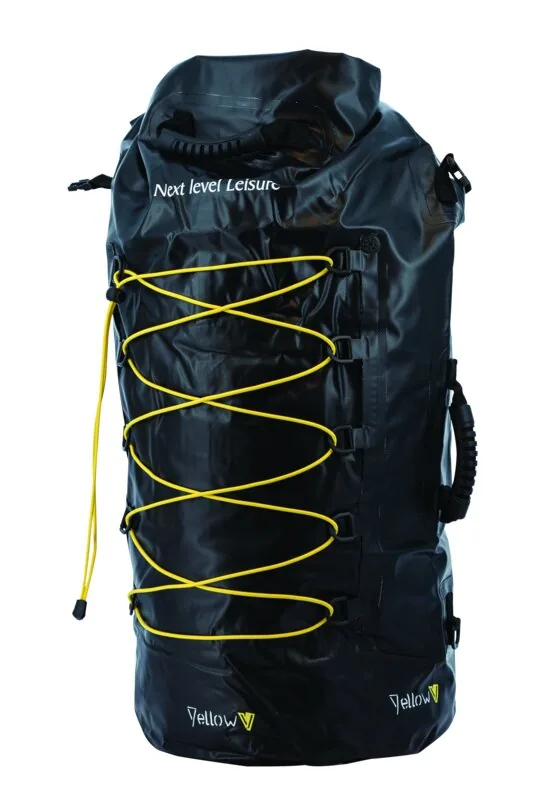 Bolsa estanca negra 70 L, yellow V